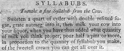 From "American Cookery" published in 1798.